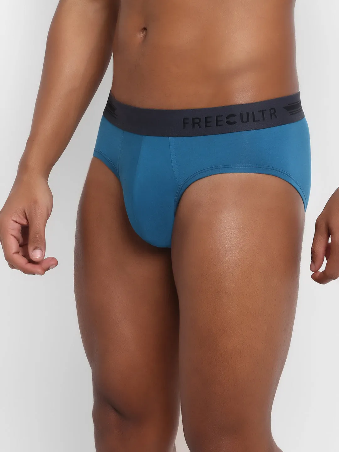 Men's Anti-Bacterial Micro Modal Brief in Contrast Waistband (Pack of 2)