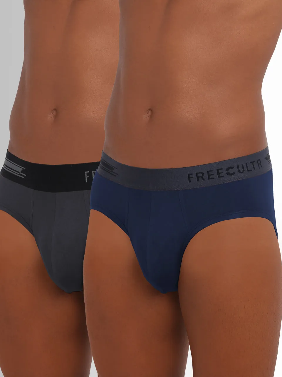 Men's Anti-Bacterial Micro Modal Brief in Contrast Waistband (Pack of 2)