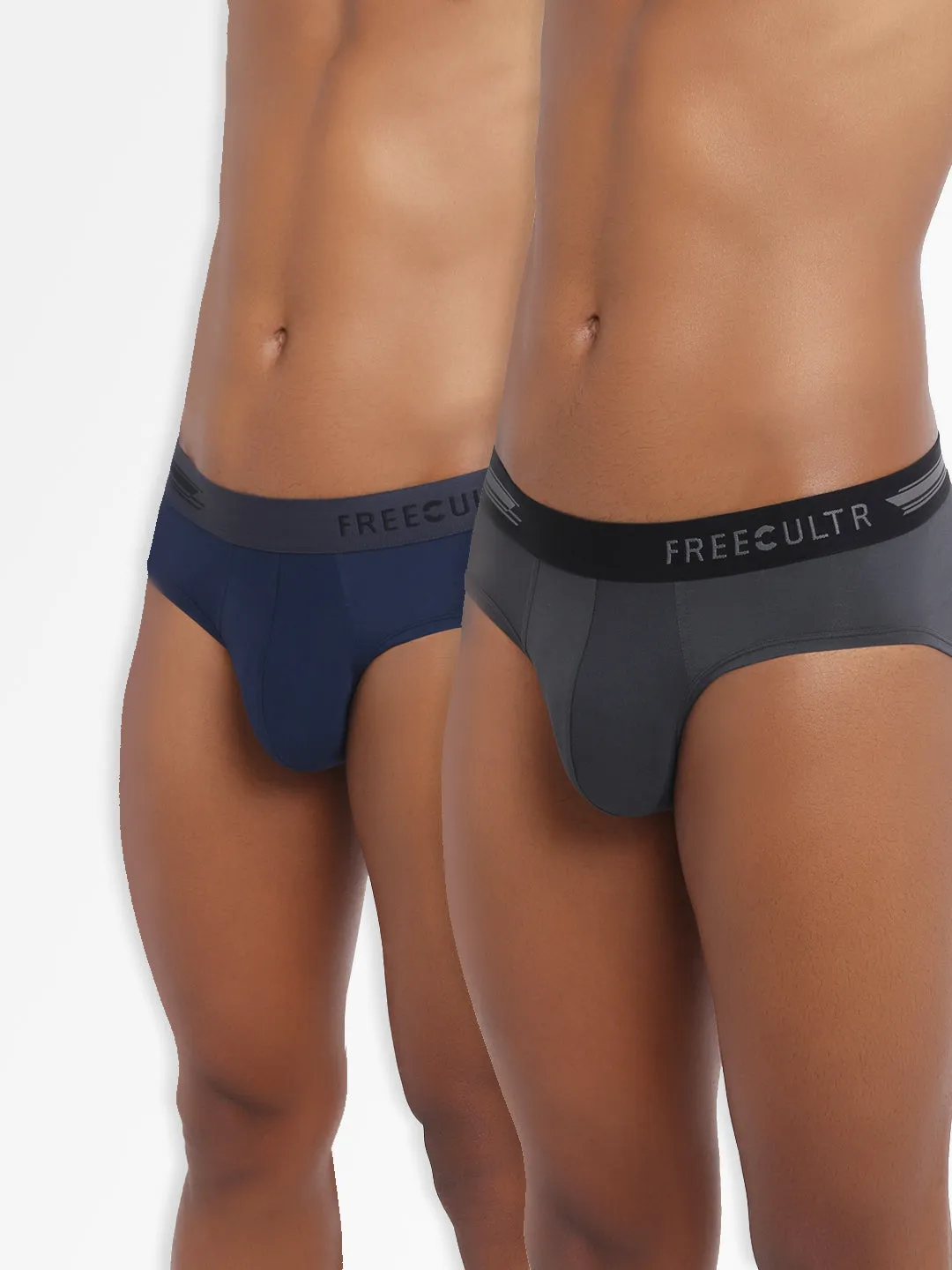 Men's Anti-Bacterial Micro Modal Brief in Contrast Waistband (Pack of 2)