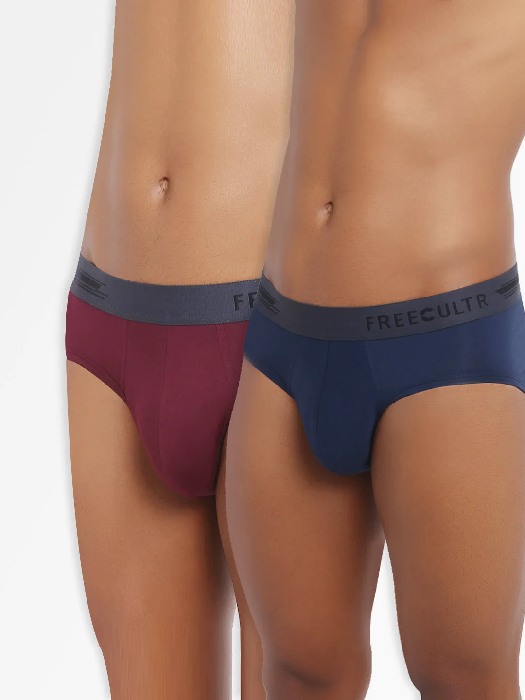 Men's Anti-Bacterial Micro Modal Brief in Contrast Waistband (Pack of 2)