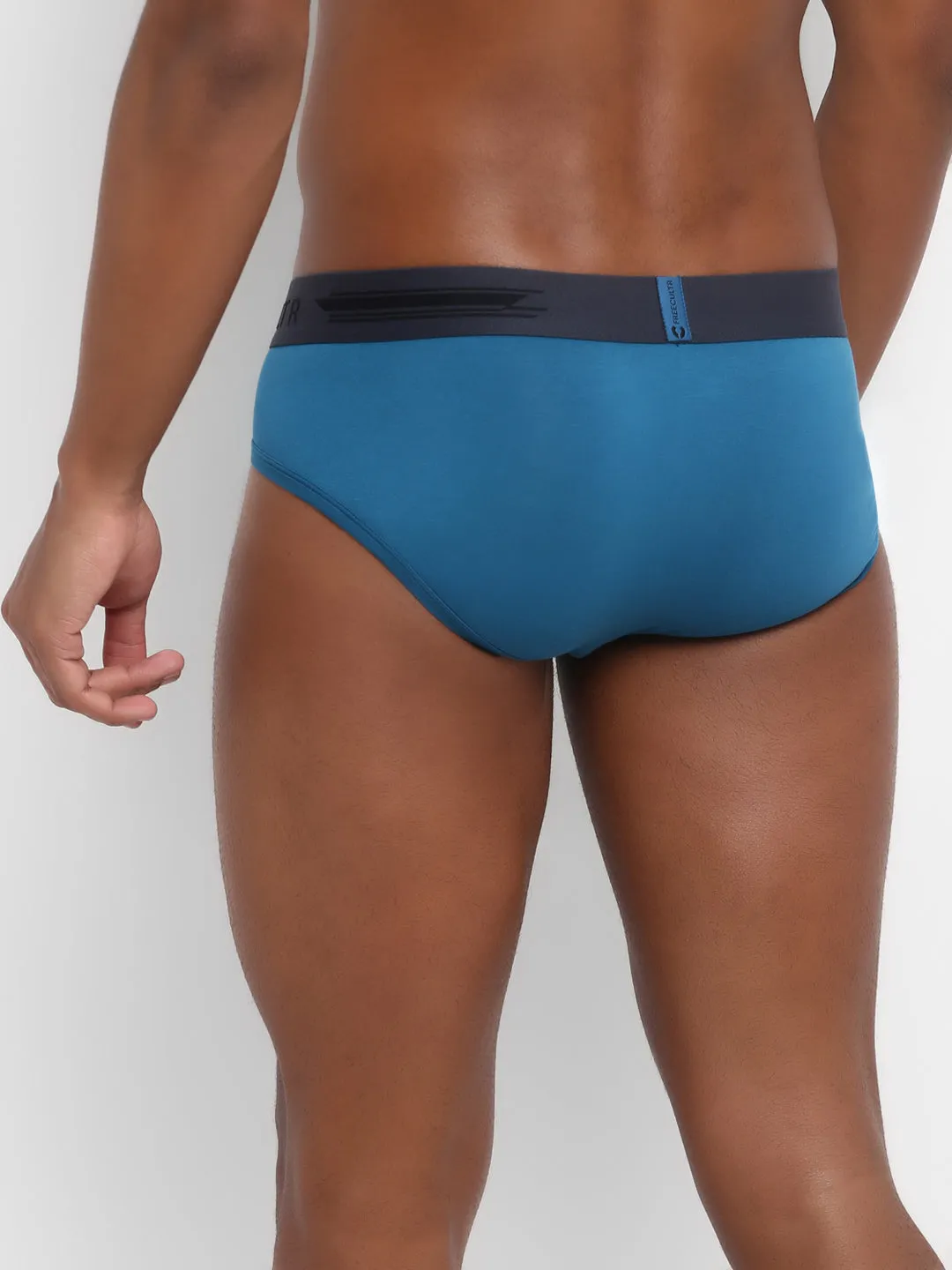 Men's Anti-Bacterial Micro Modal Brief in Contrast Waistband (Pack of 2)