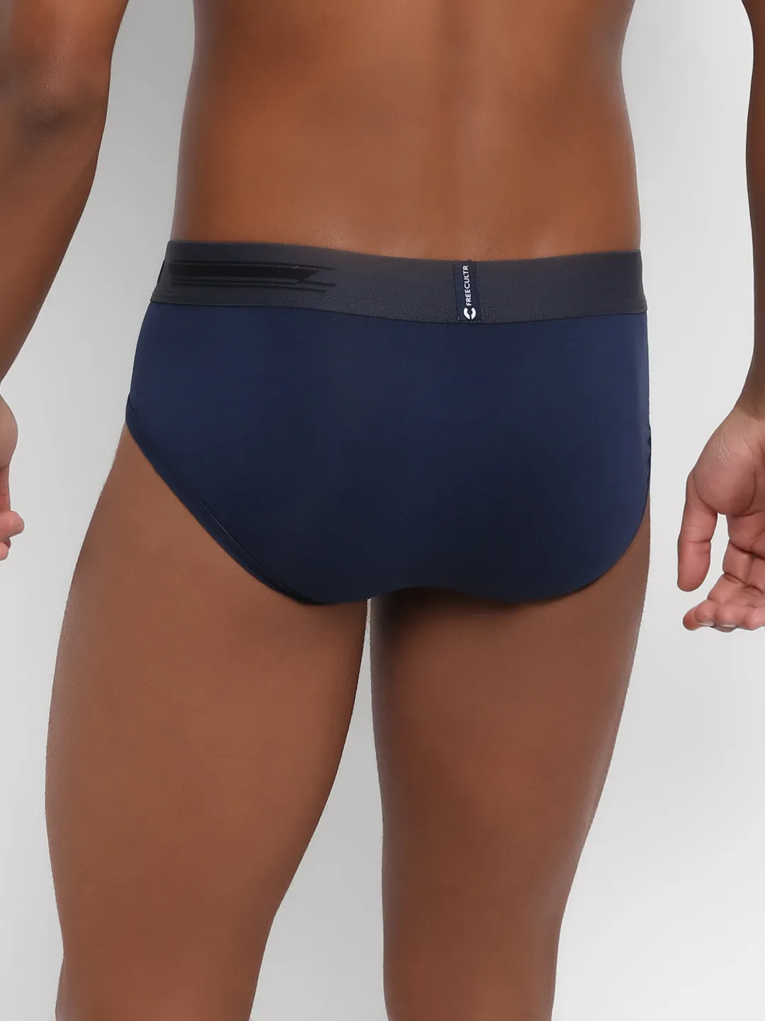 Men's Anti-Bacterial Micro Modal Brief in Contrast Waistband (Pack of 2)