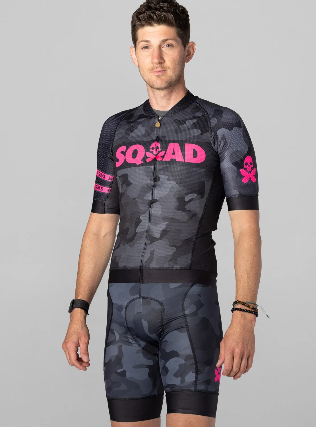 Mens Camo 2.0 Race Fit Cycle Jersey