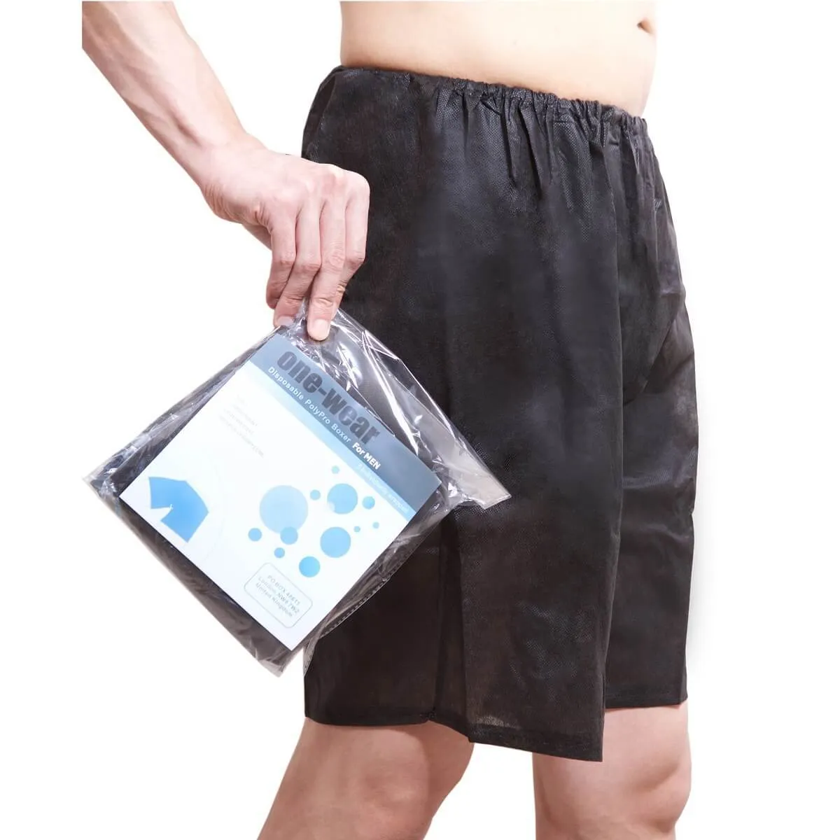 Men's disposable boxer shorts. Hospital pants Travel underwear 5pcs