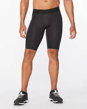 Men's Force Compression Shorts - Black Gold