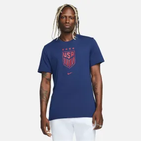 Men's Nike USWNT Crest Blue Tee