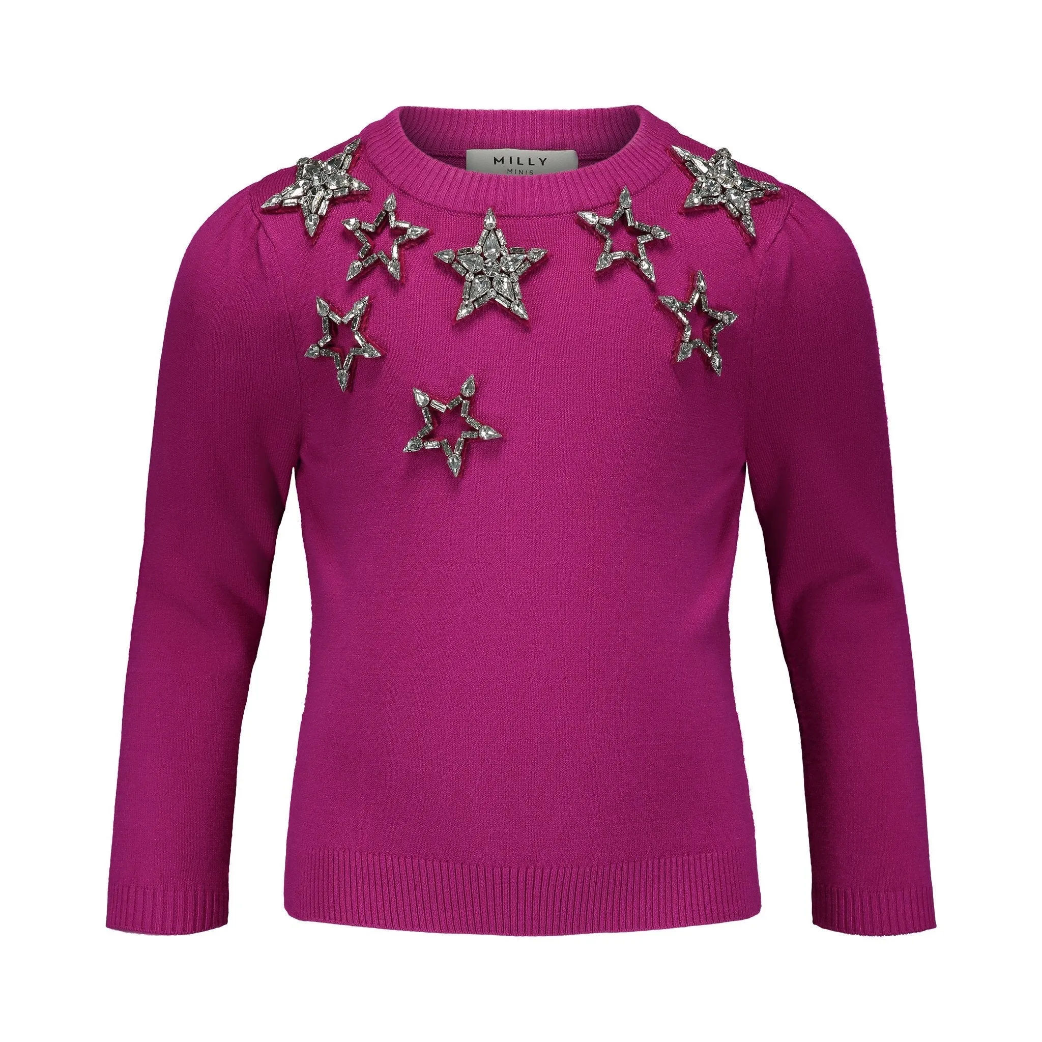 Milly Minis Little Girls Starry Sweater