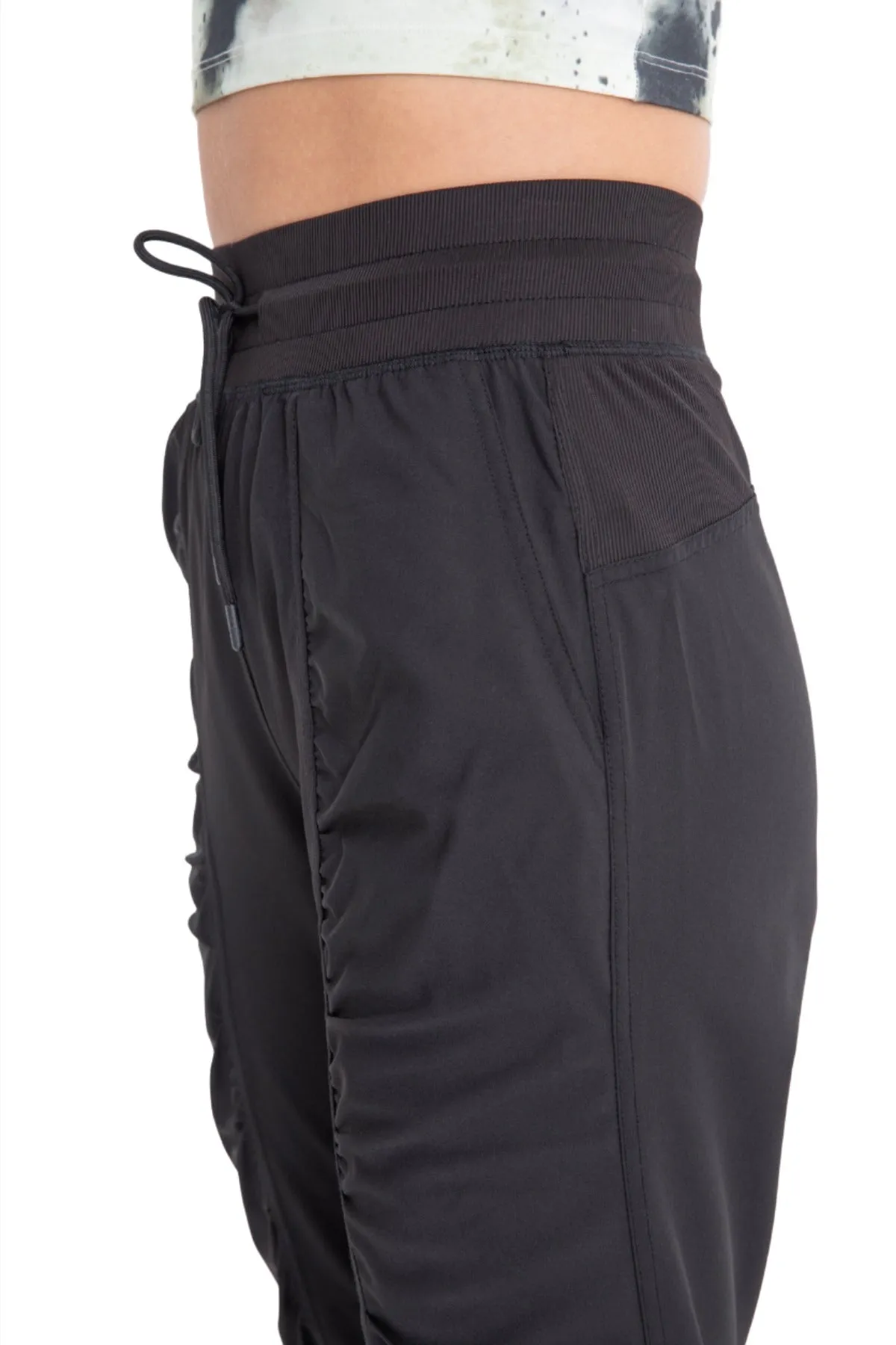 Mono B Rouched Front Active Joggers AP7185