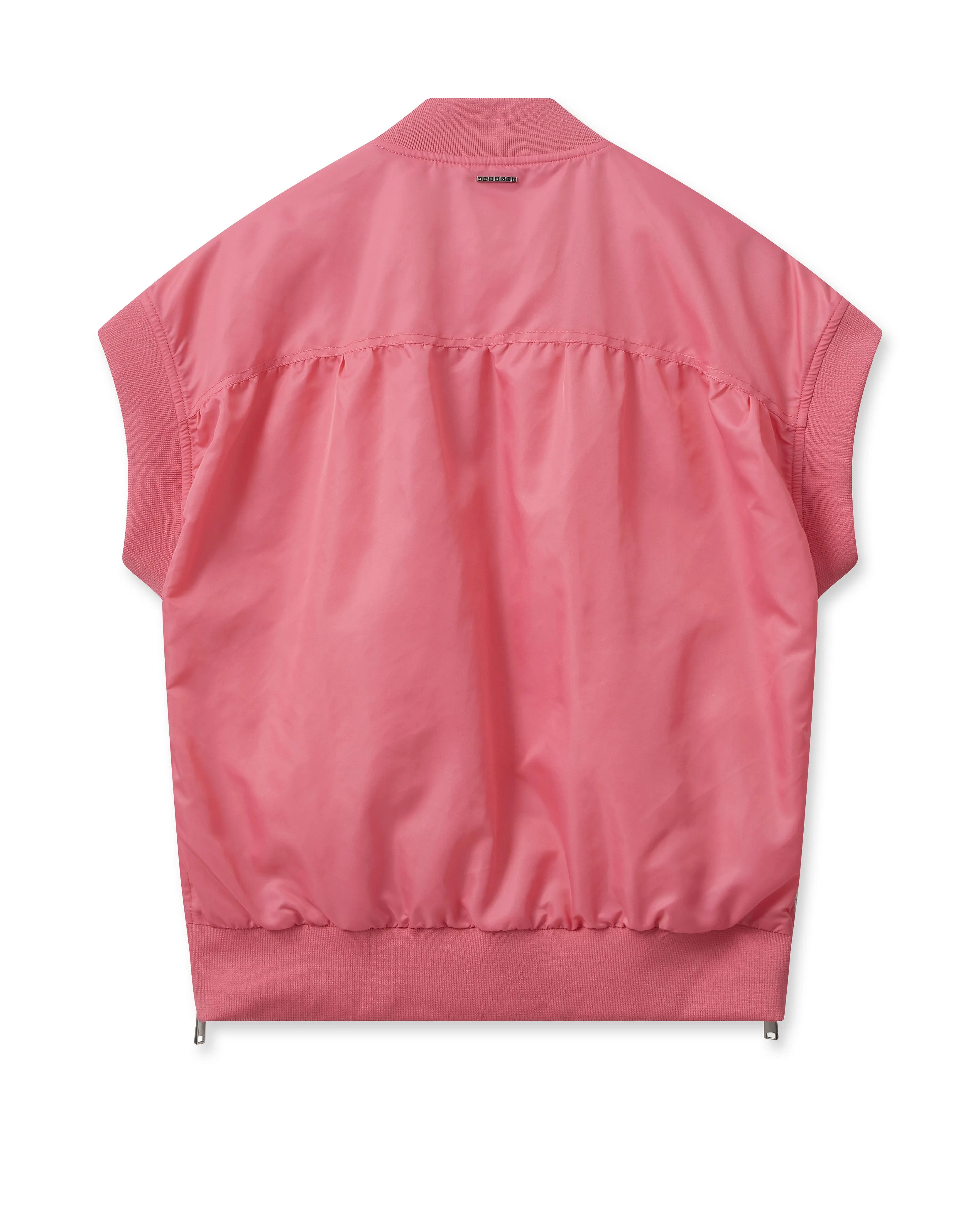 Mos Mosh Ruby Bomber Waistcoat Camillia Rose