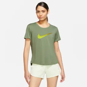 Nike | Women's Dri-FIT One Short-Sleeved Running Top - Oil Green