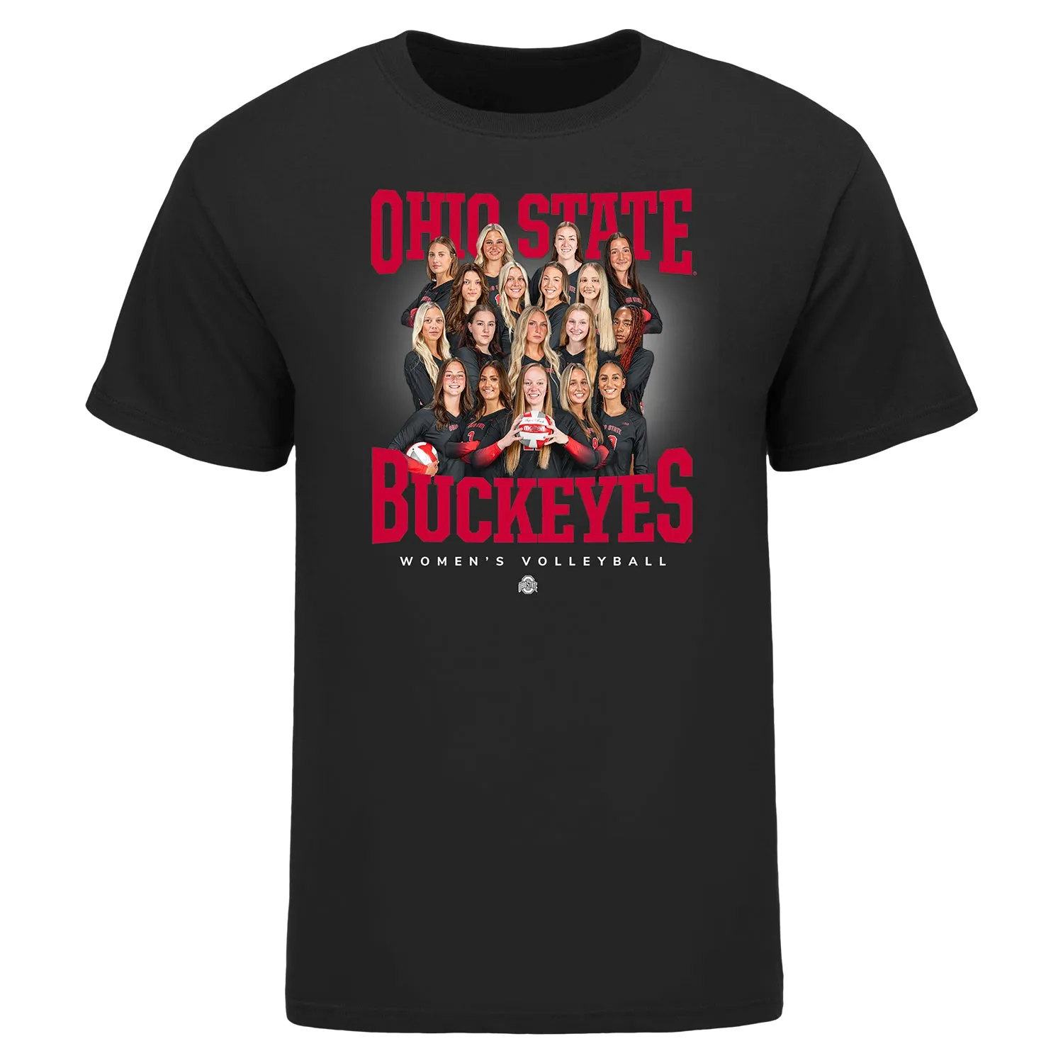 Ohio State Buckeyes 2024-2025 Women's Volleyball Team Signature T-Shirt