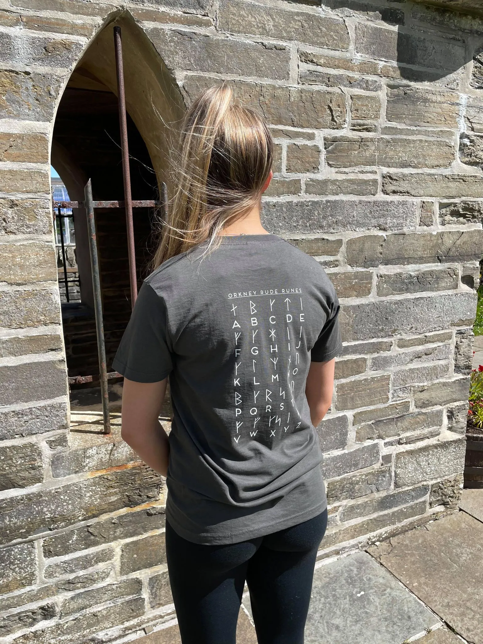 Orkney "Rude Runes'' Alphabet T-shirt