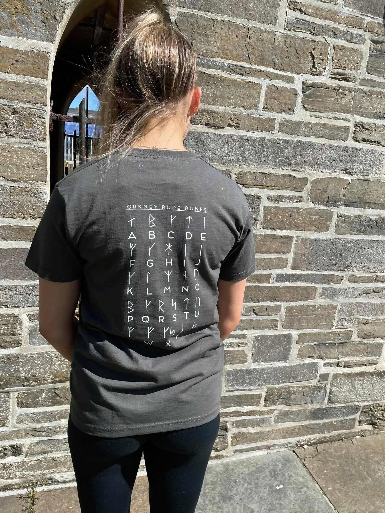 Orkney "Rude Runes'' Alphabet T-shirt