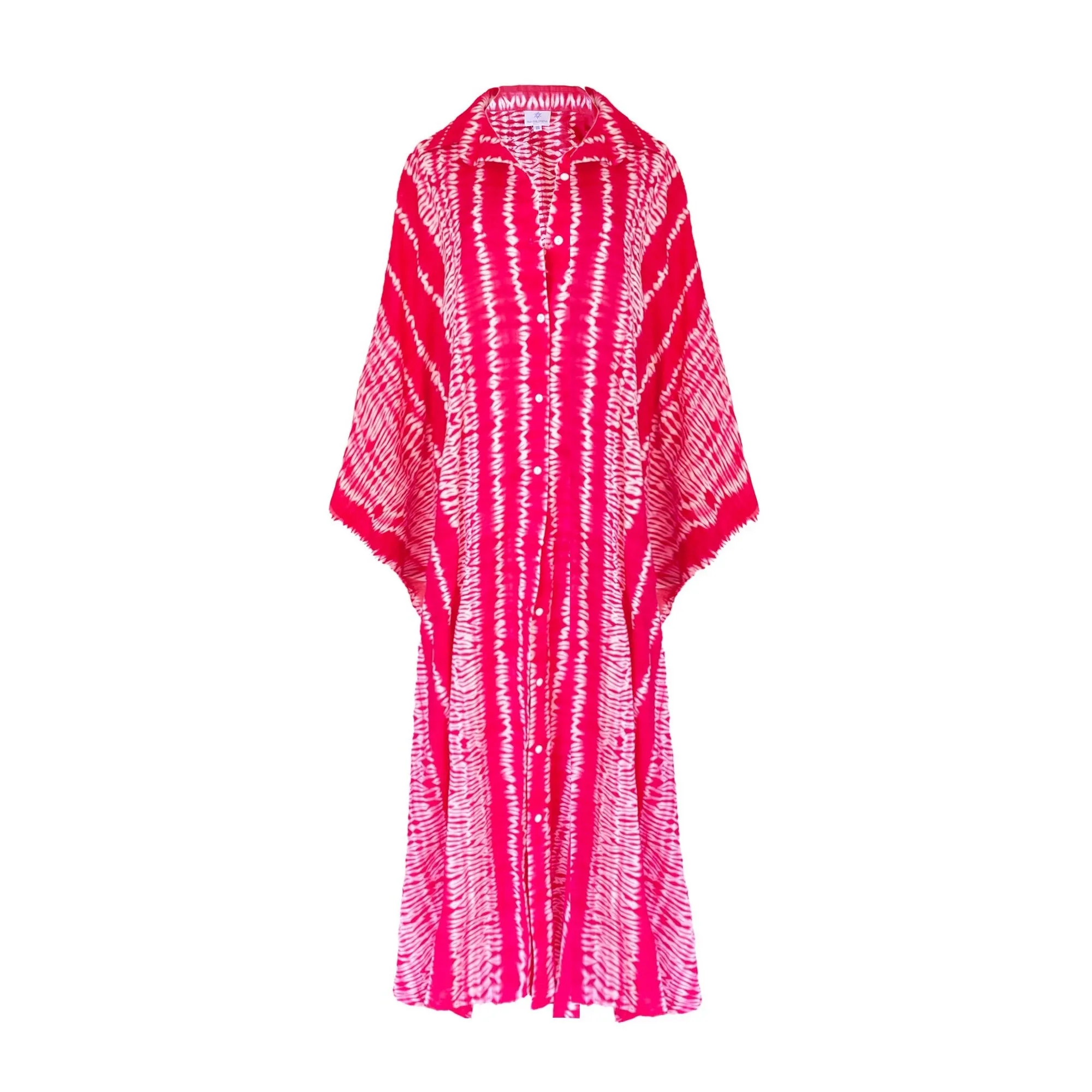 Peonia Shibori Beach Duster