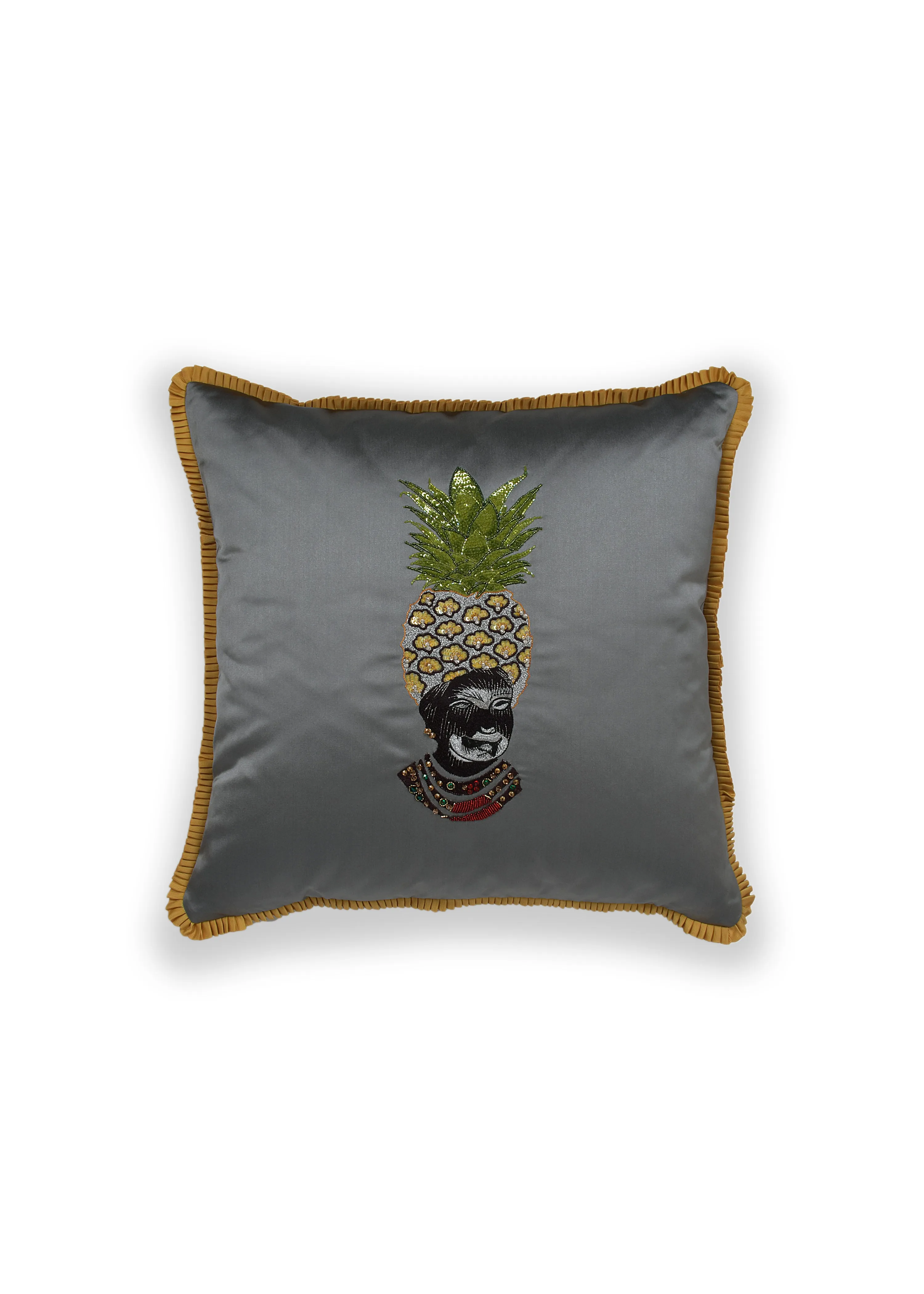 Pineapple Women in Dutchess Satin Velvet