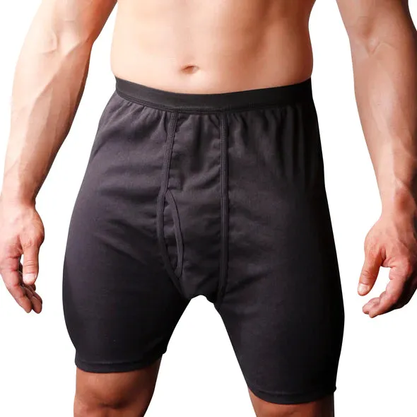 Players Big Men's Color Cotton Mid Length Briefs