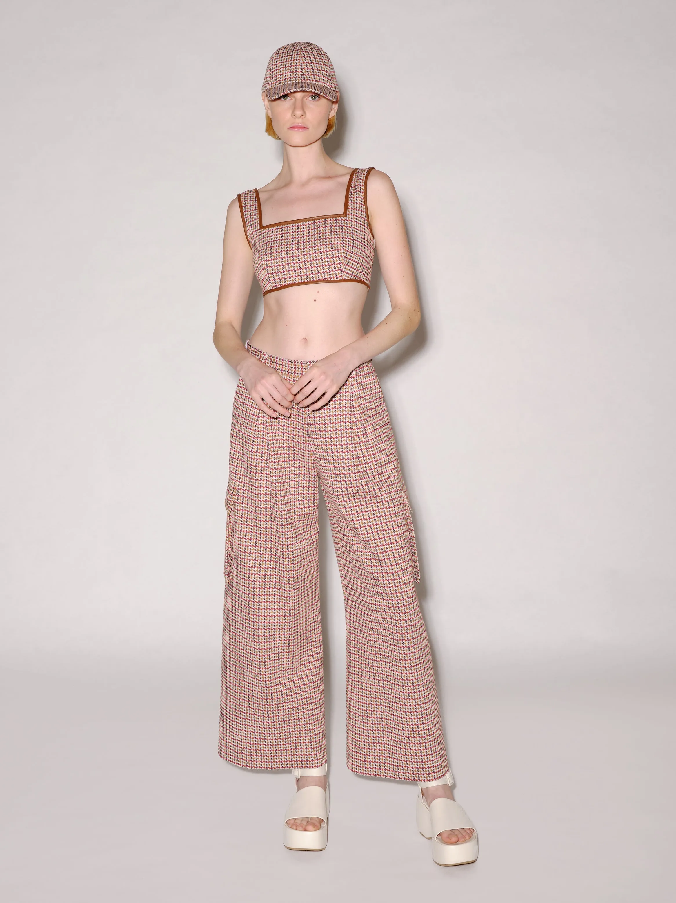 Pleated Cargo Pant