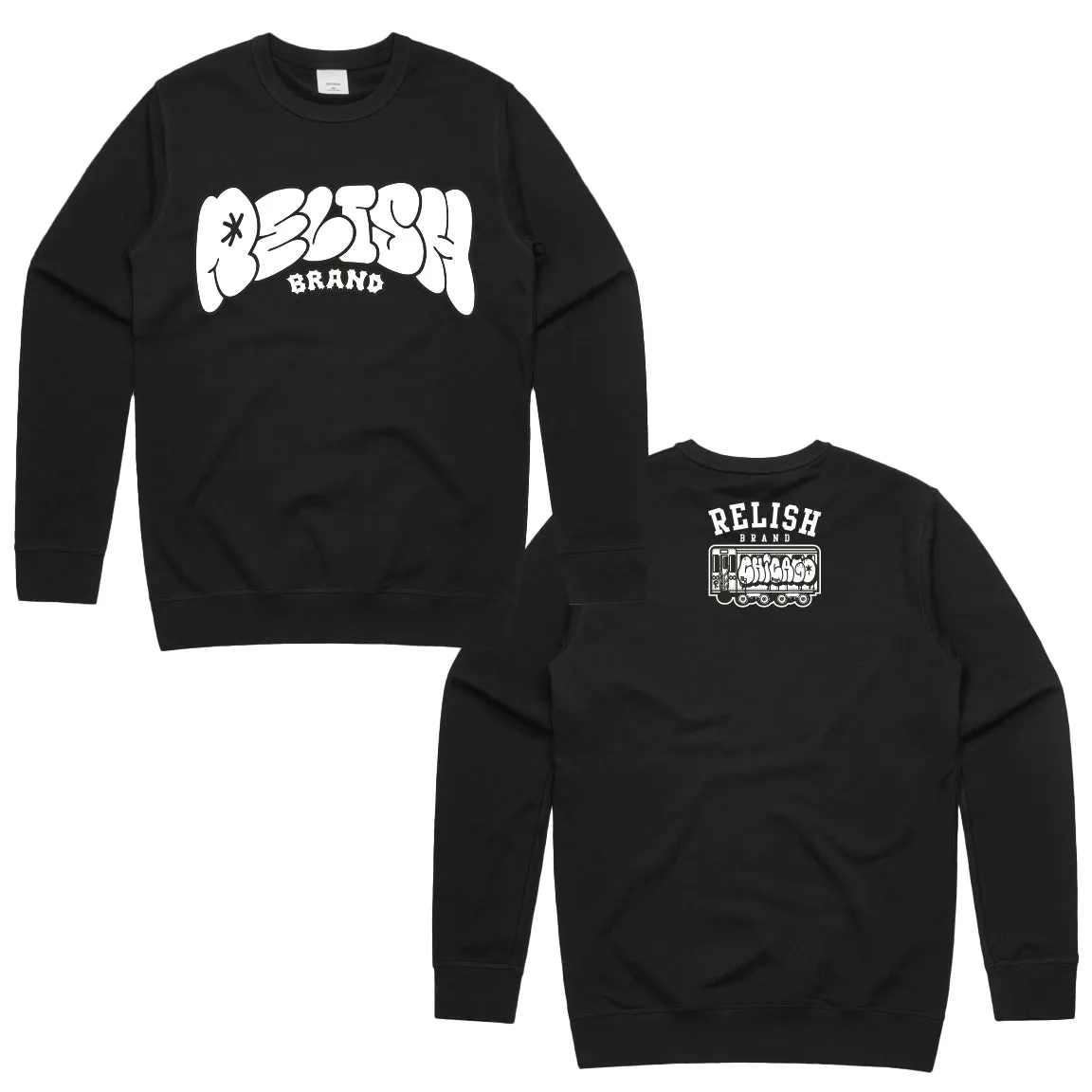 Relish - El Train Tag - Crewneck