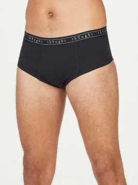 Samuel Organic Cotton Y-Front Briefs - Black