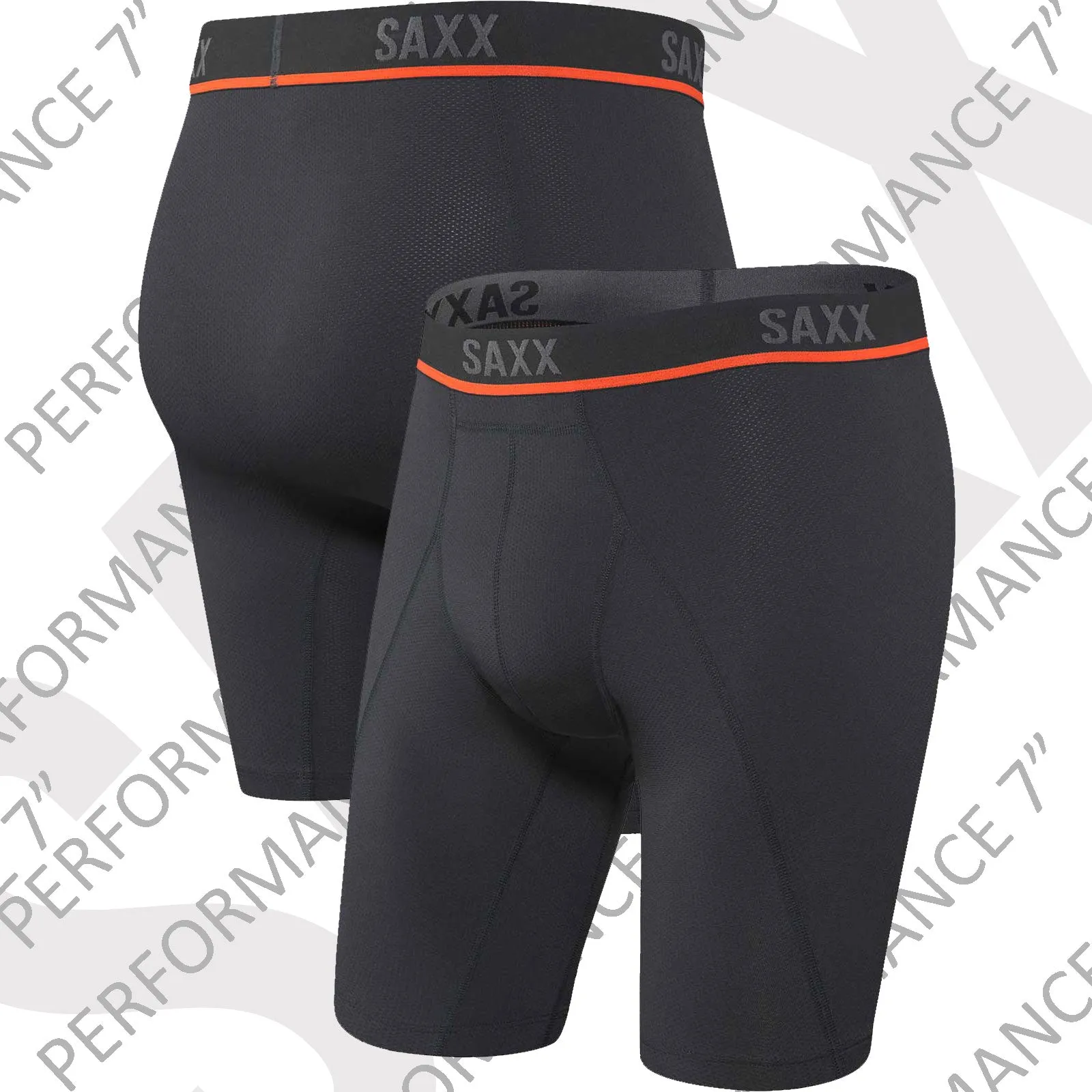 SAXX Men's Kinetic 7" Sports Boxers {SX-LL32}