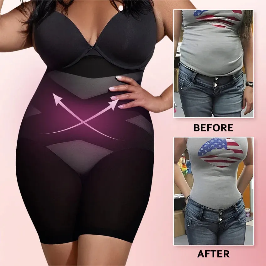 shecurve® Cross Compression Thigh and Waist Shaper