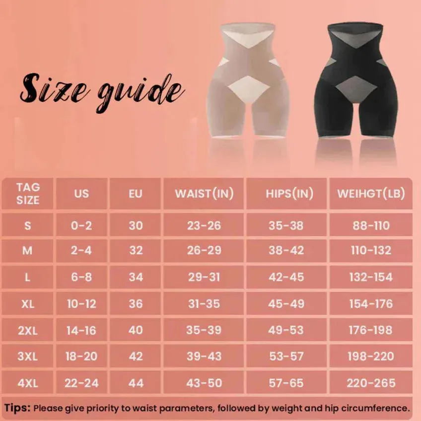 shecurve® Cross Compression Thigh and Waist Shaper