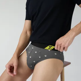 Splash Cotton Stretch Briefs Vespa Grey