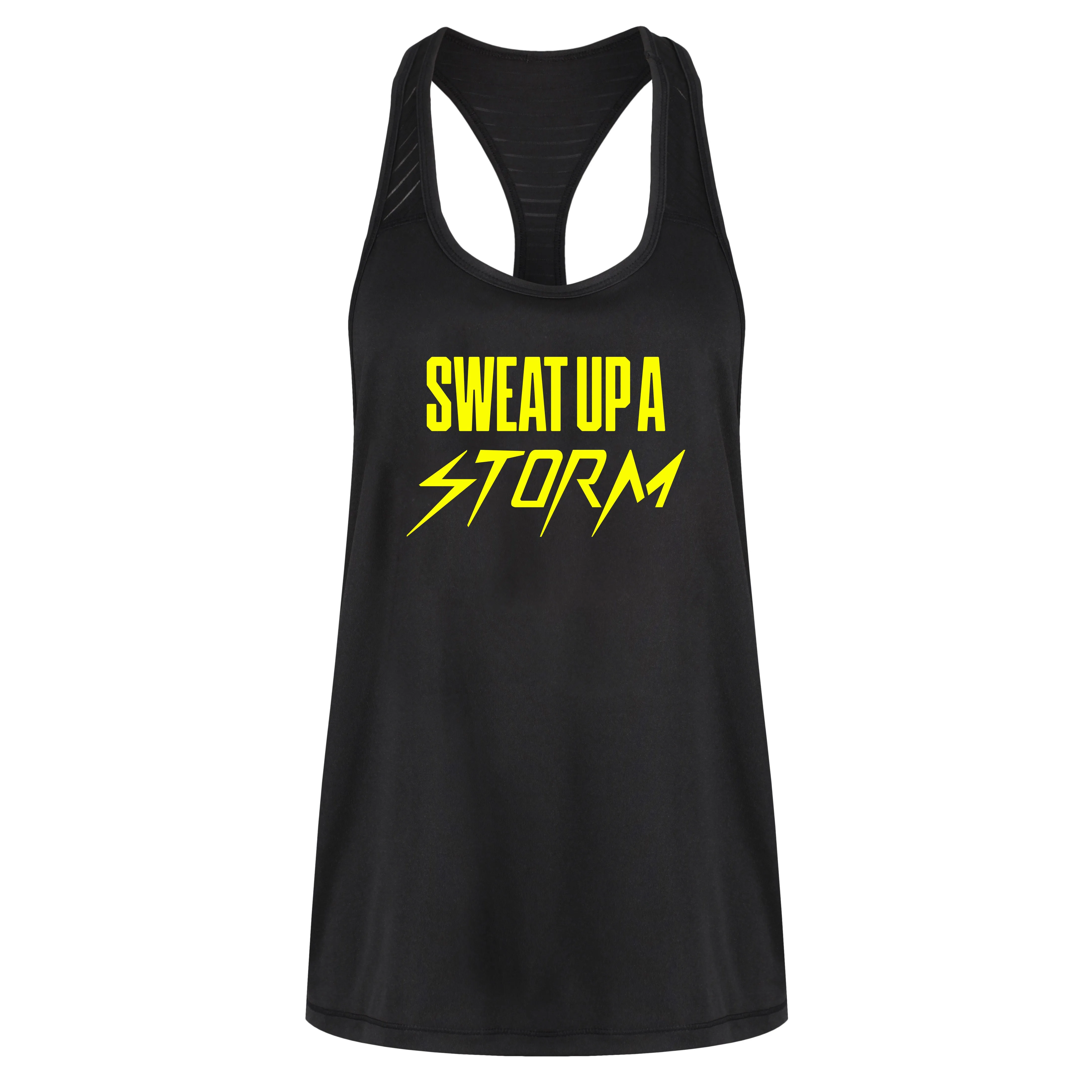 Sweat Up A Storm Mesh Racerback Vest