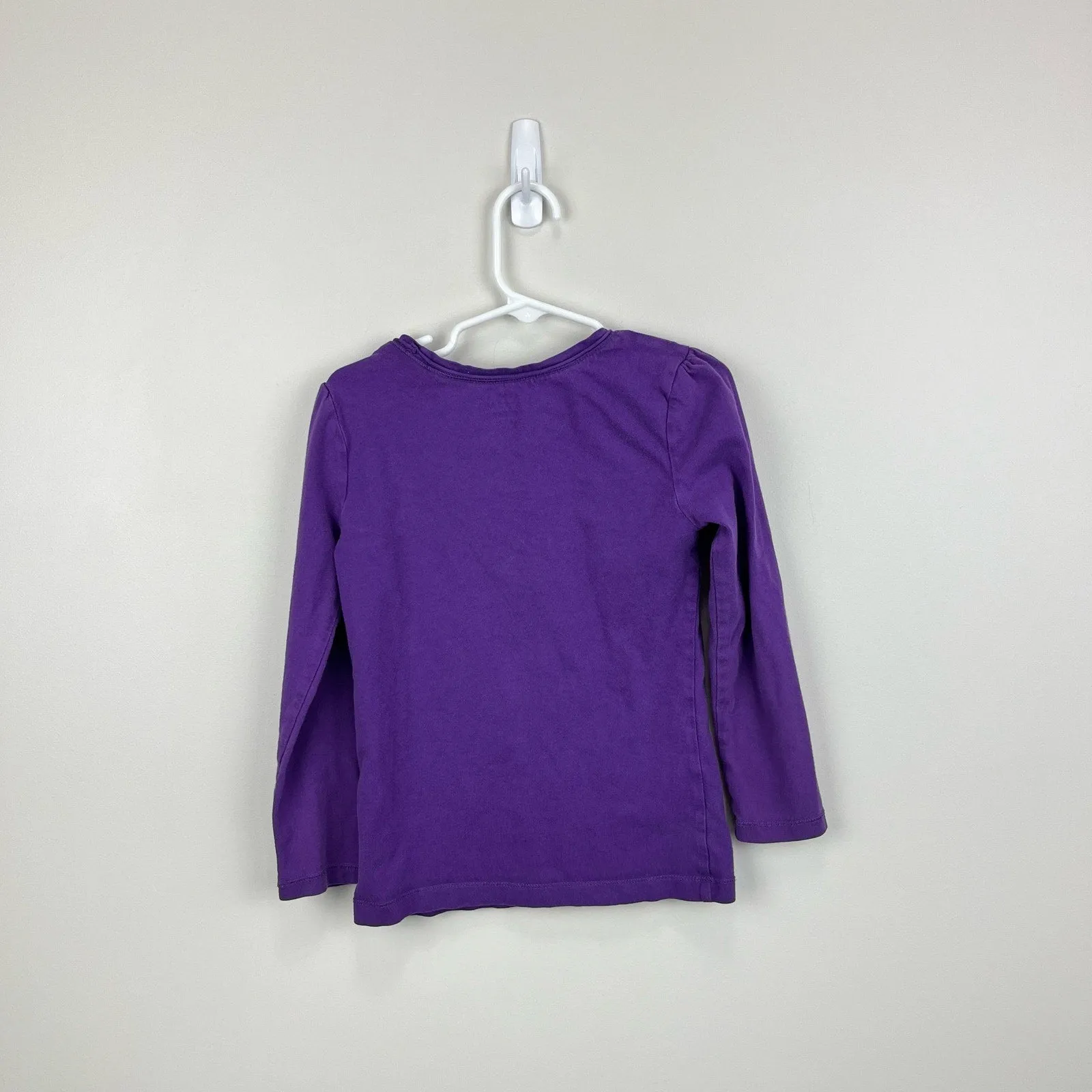 The Children's Place Purple Sequin ROCK Tee Small 5/6