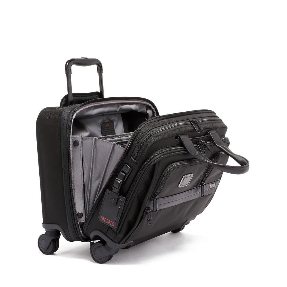 Tumi Alpha 3 Deluxe 4 Wheeled Laptop Case Brief