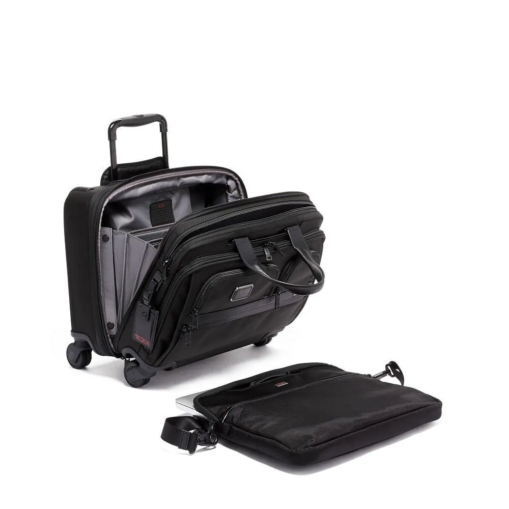 Tumi Alpha 3 Deluxe 4 Wheeled Laptop Case Brief